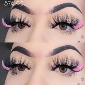 25MM Colored Mink Lashes Solid